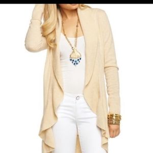 LILLY PULITZER Lindsay Cashmere Cardigan - L